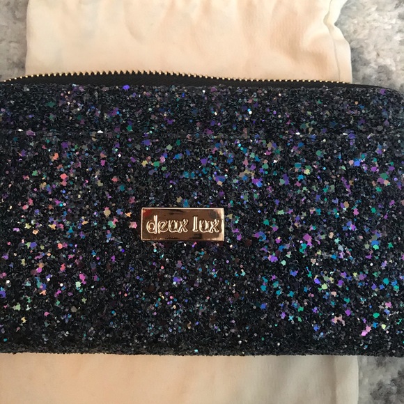 Blue Sequin Wallet - Picture 2 of 3